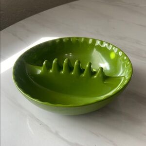 Vintage Anholt Ashtray in Avocado Green